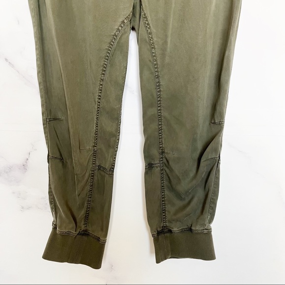 Anthropologie Pilcro Mallory Green Jogger Pants - Picture 7 of 13